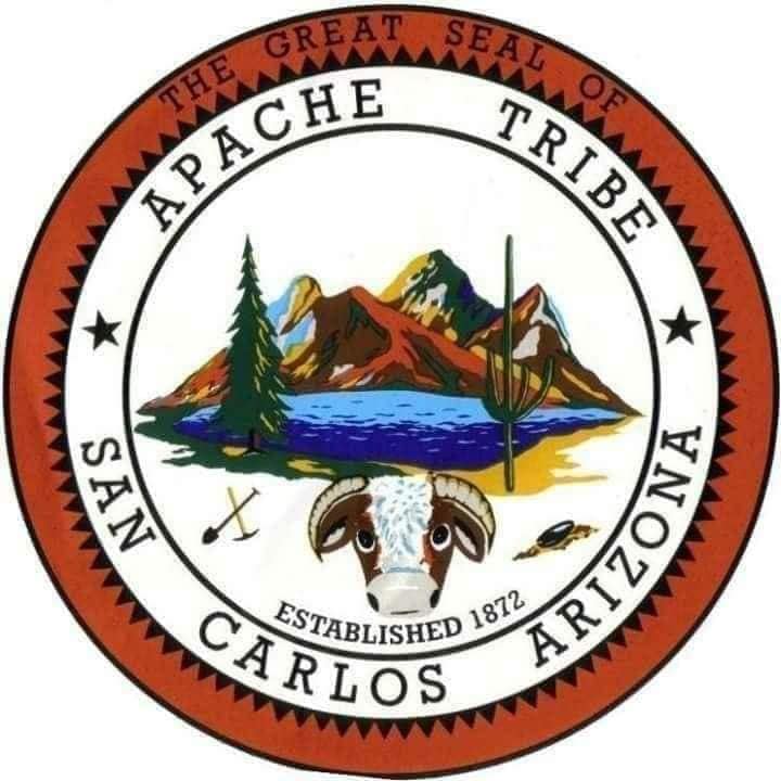 The Great Seal of San Carlos Indian Reservation Apache Tribe 