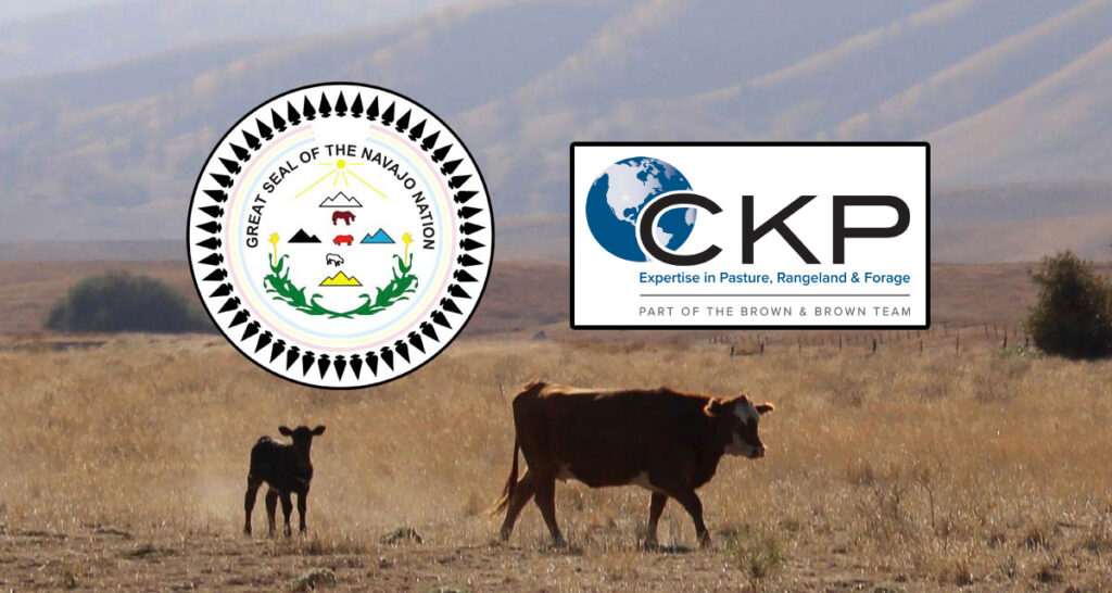 Navajo Nation Seal and the CKP Logo shown together