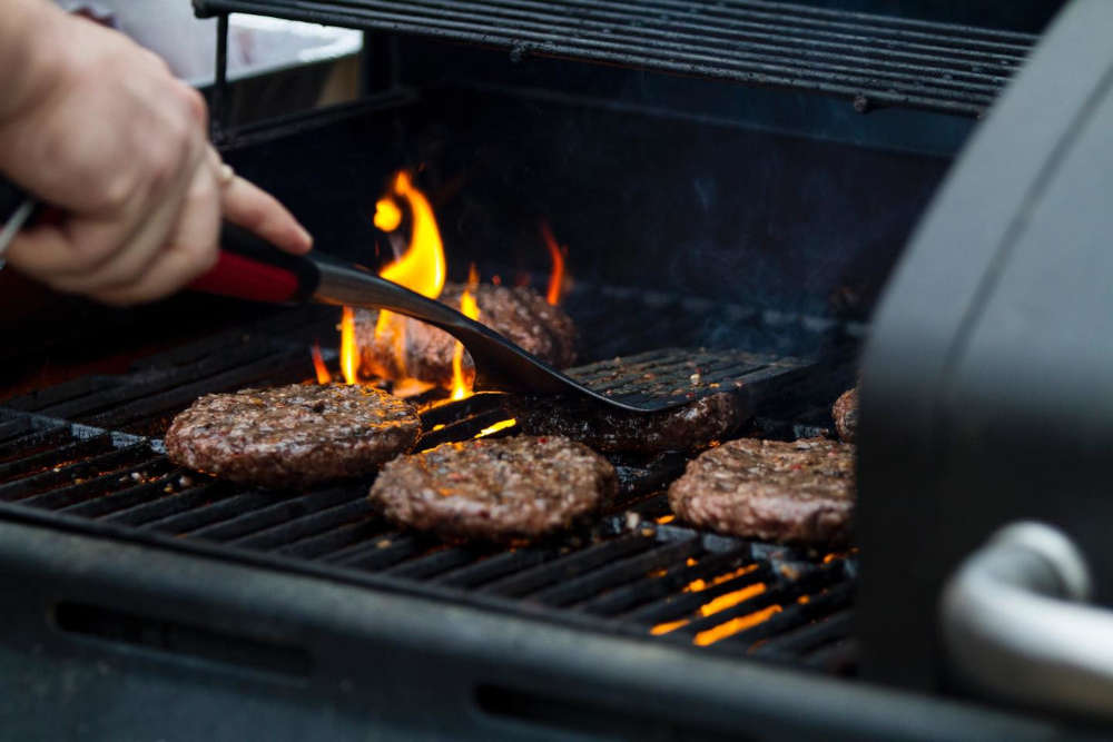 PNW Beef on the grill